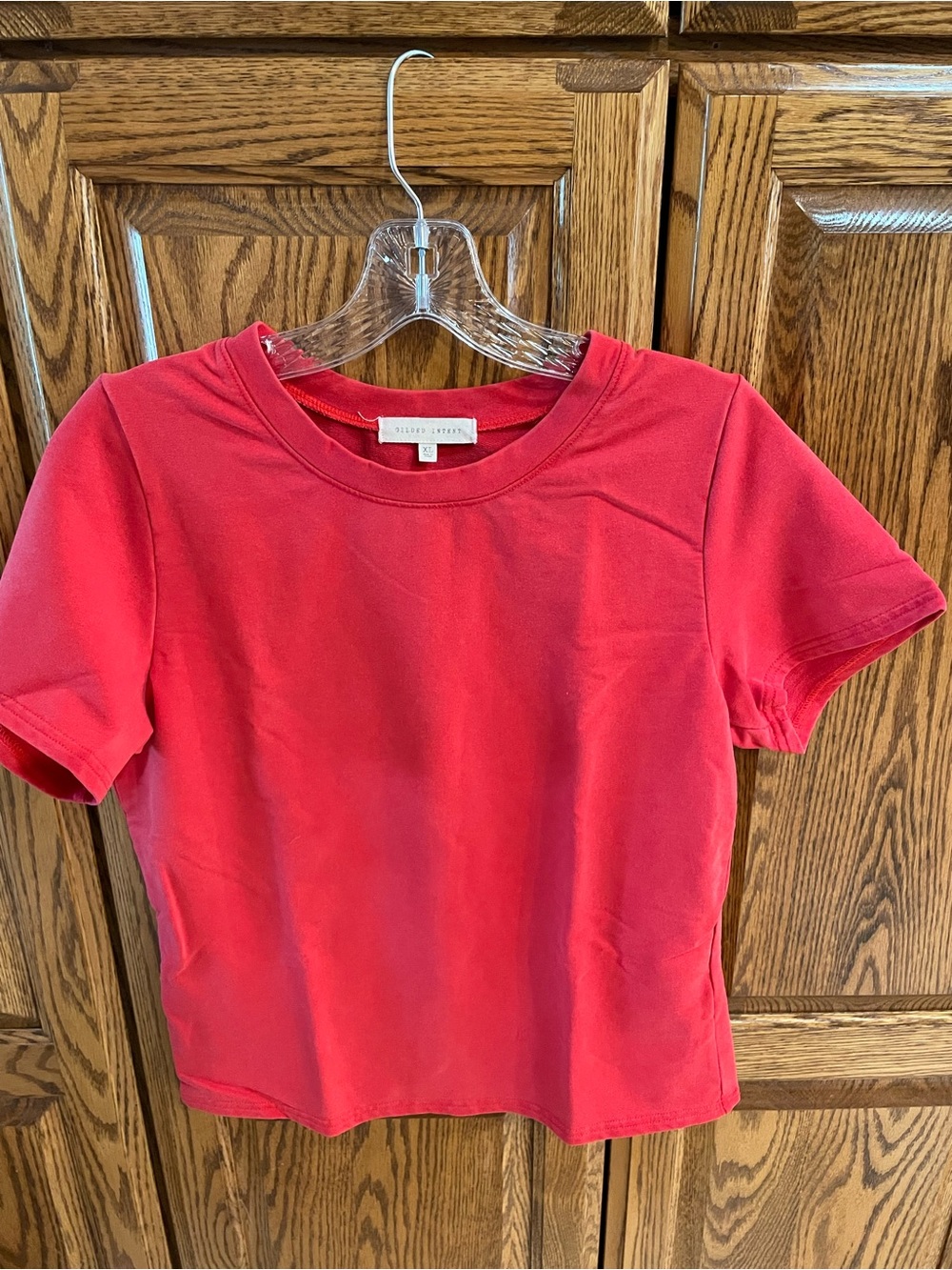 Gilded Intent Red Short Sleeve Crew Tee
